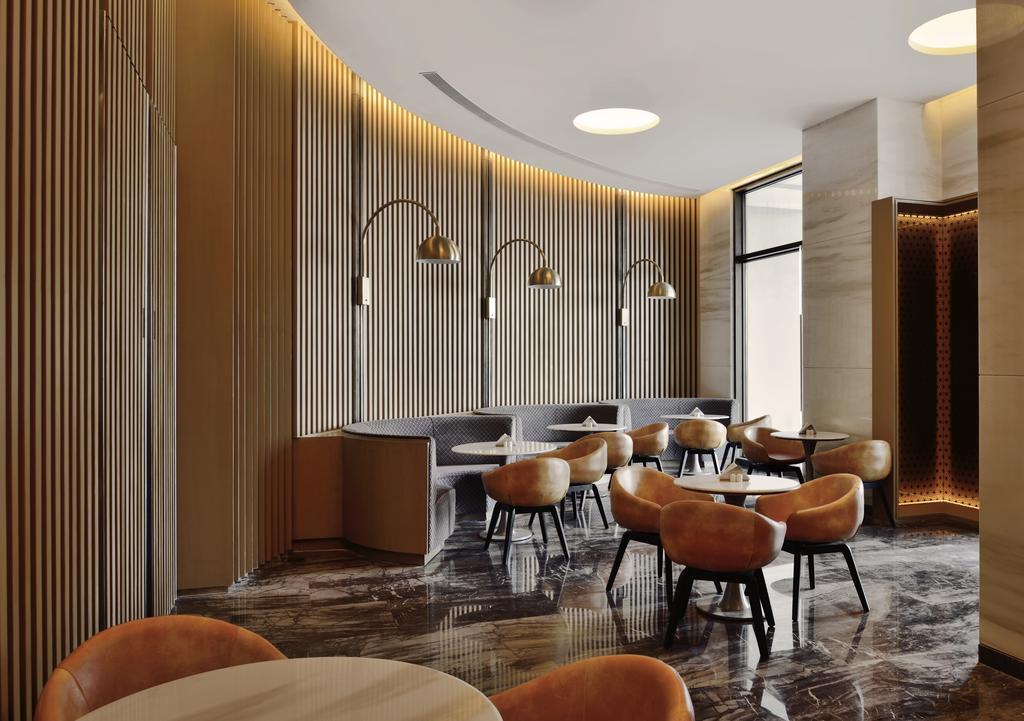 Radisson Blu Coimbatore Exterior photo The interior of the restaurant