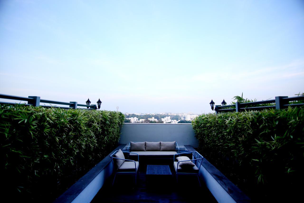 Radisson Blu Coimbatore Exterior photo The view from the rooftop of the hotel